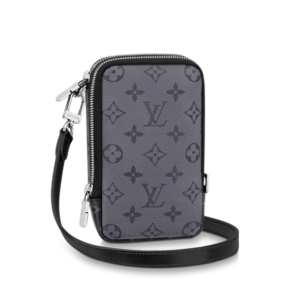 Women's Louis Vuitton Double Phone Pouch Gray - Shop Now & Save!