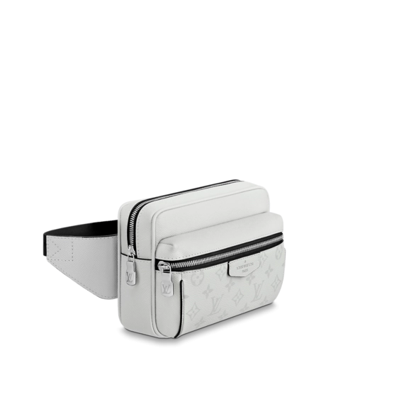 Discounted Louis Vuitton Outdoor Bumbag Silver for Men