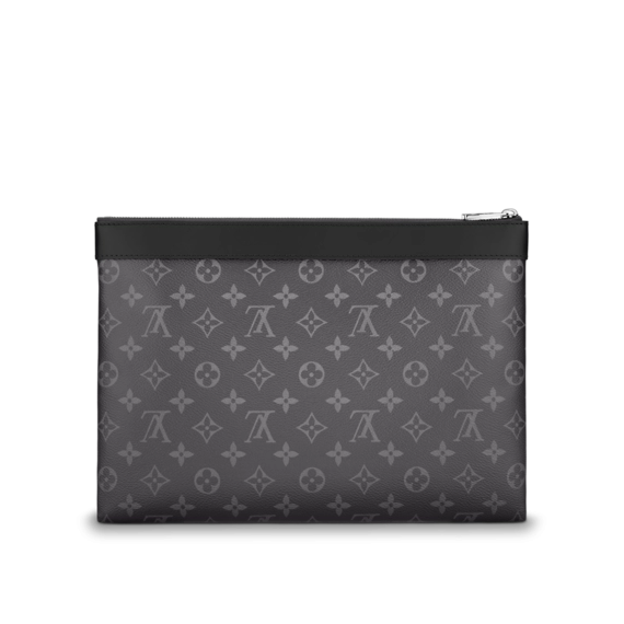 Discover the Latest Louis Vuitton DISCOVERY POCHETTE Gray for Men's