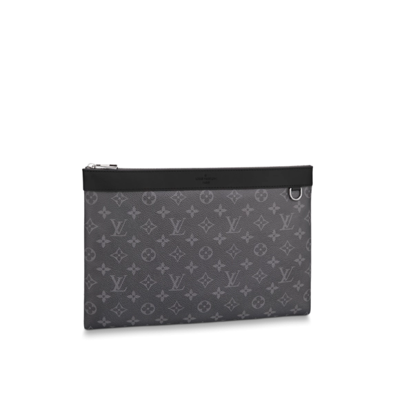 Shop Louis Vuitton DISCOVERY POCHETTE Gray for Men's