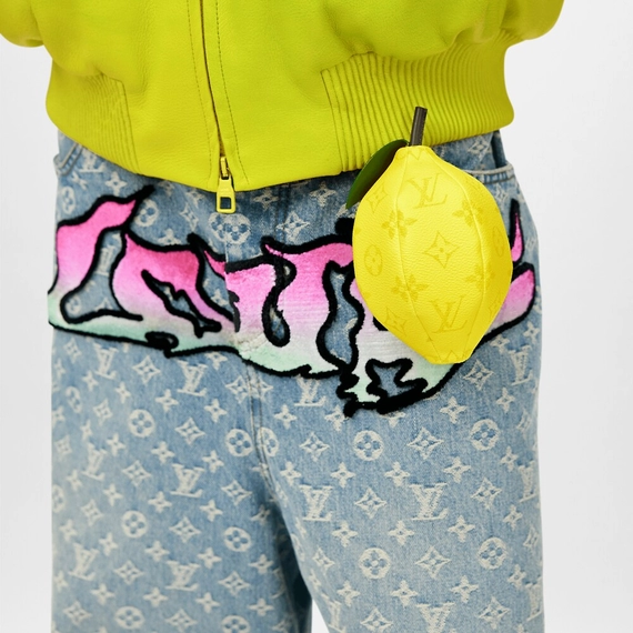 Buy the Trendy Louis Vuitton Lemon Pouch for Men