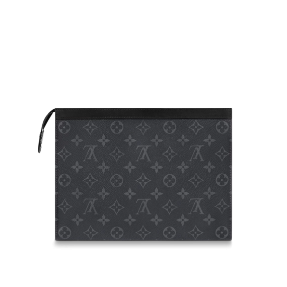 Men's Louis Vuitton Pochette Voyage MM with Silver-color hardware - Shop Now and Get Discount!