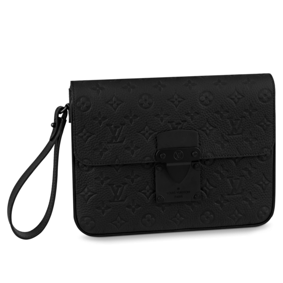 Men's Fashion Accessory - Louis Vuitton S Lock A4 Pouch