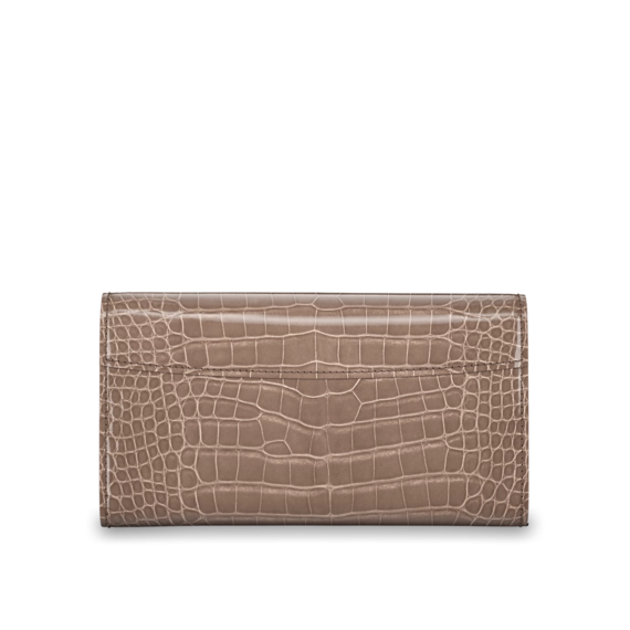 Upgrade Your Look with the Louis Vuitton Capucines Wallet Taupe Brown for Women's