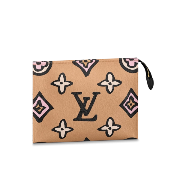 Shop Louis Vuitton Toiletry Pouch 26 Arizona Beige for Women's - Buy Now at Discounted Price!
