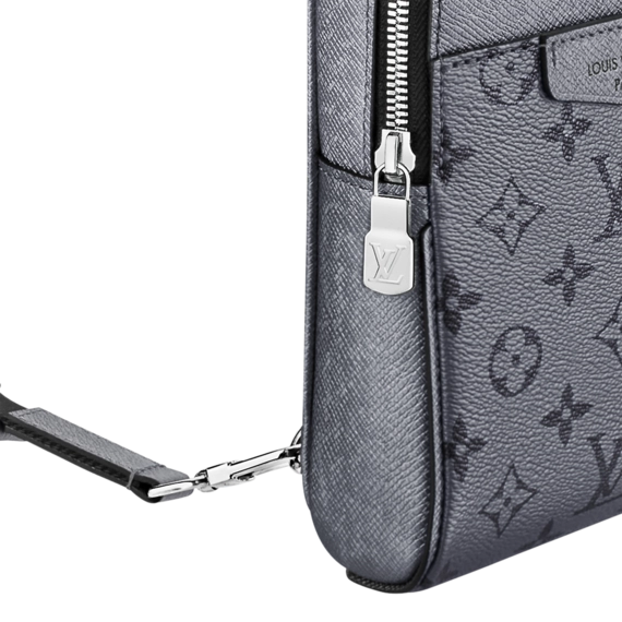 Update Your Look with the Louis Vuitton Outdoor Slingbag Gunmetal Gray