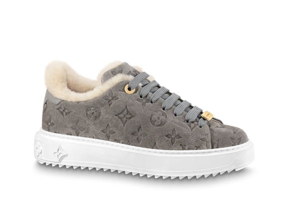 Shop Women's Louis Vuitton Time Out Sneaker Gray