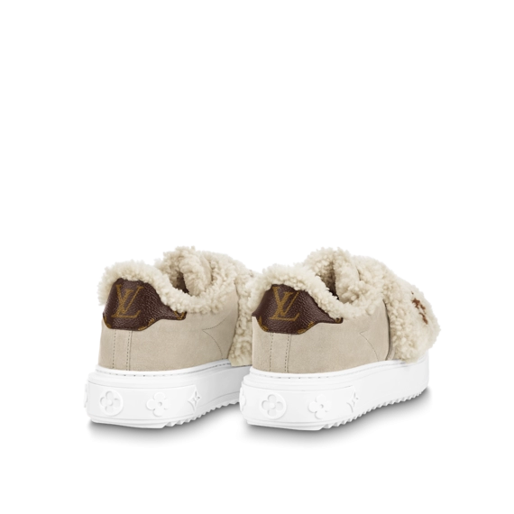 Elevate Your Style with Louis Vuitton Time Out Sneaker Natural - Shop Now!