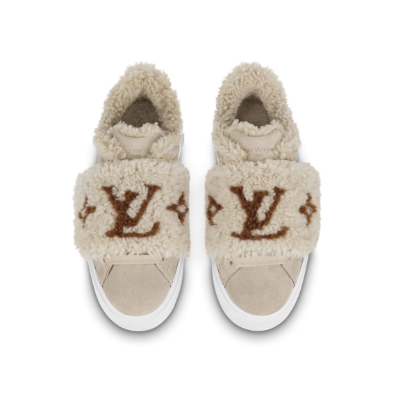Shop Women's Louis Vuitton Time Out Sneaker Natural for an Elegant Look