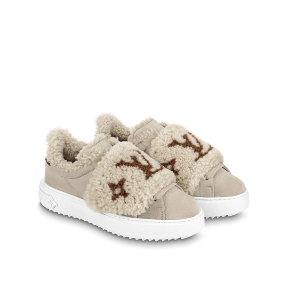 Be Fashionable with Louis Vuitton Time Out Sneaker Natural