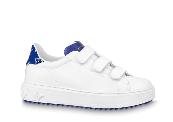 Shop Women's Louis Vuitton Time Out Sneaker Blue & Get Discount!