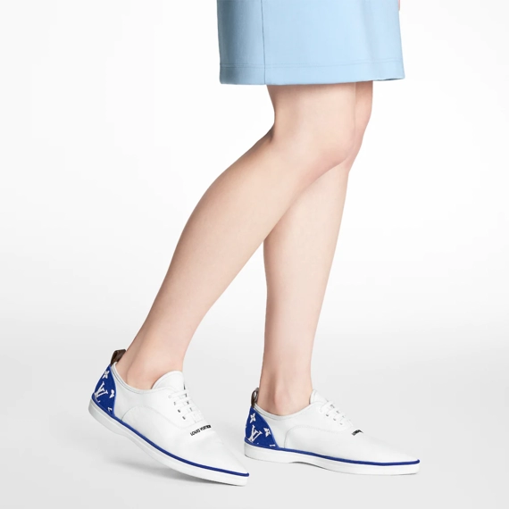 Shop Women's Louis Vuitton Matchpoint Sneaker Blue - Get Discount!