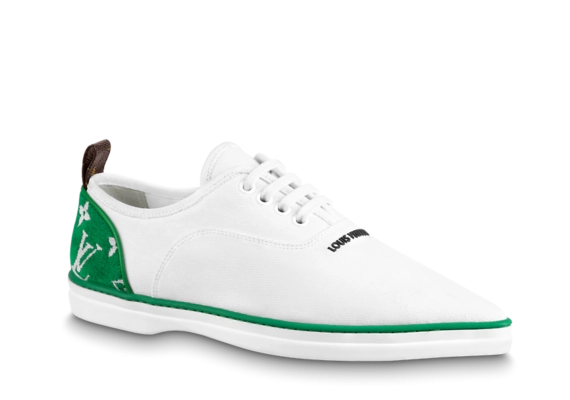 Shop Louis Vuitton Matchpoint Sneaker Green for Women's with Discount!