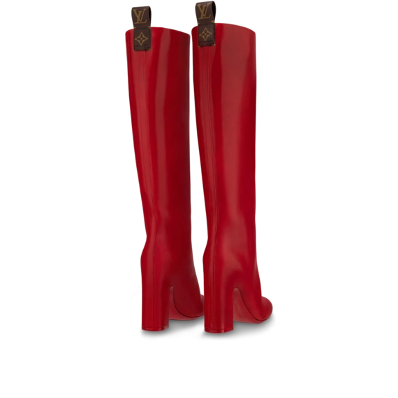 Red Louis Vuitton Donna High Boot for Women - Get it Now!