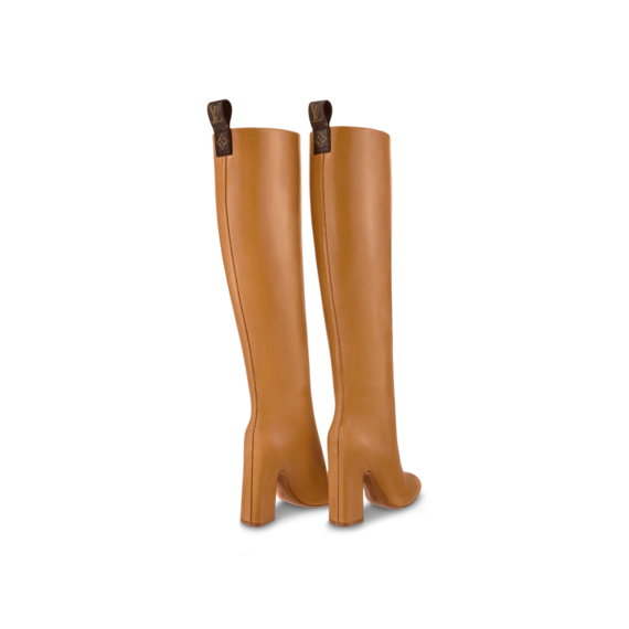 Discounted Women's Louis Vuitton Donna High Boot Ocher