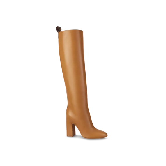 Shop Louis Vuitton Donna High Boot Ocher for Women with Discount