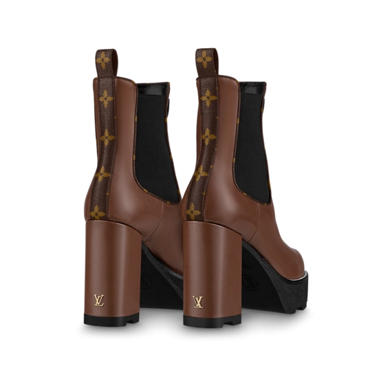 Women's Fashion Must-Have - Lv Beaubourg Ankle Boot Brown - Shop Now!