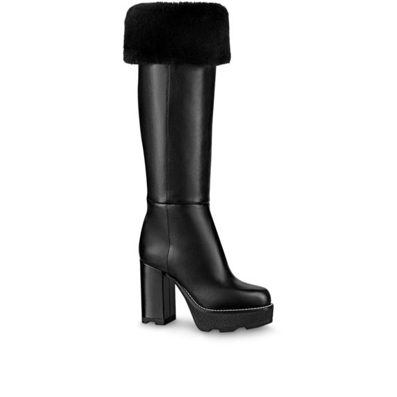 Lv Beaubourg Platform High Boot - Get Stylish Women's Shoes Online