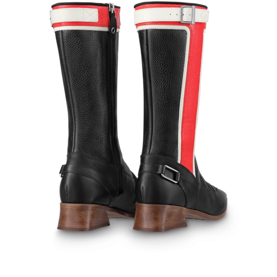 Discounted Louis Vuitton Flags High Boot Red for Women - Shop Now!
