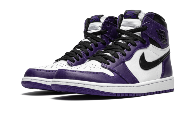 Shop for Men's Air Jordan 1 Retro High OG - Court Purple 2.0 at a Discount!