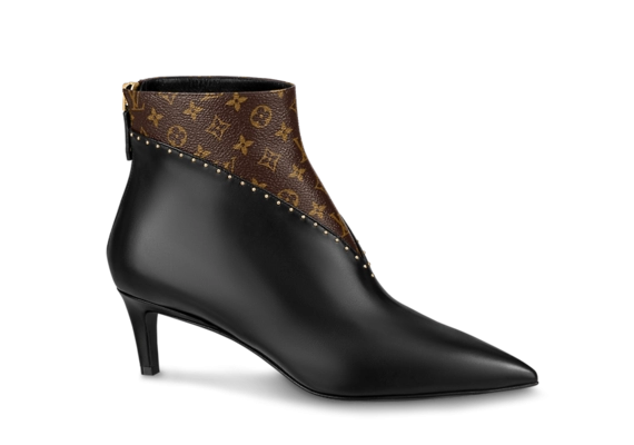 Women's Louis Vuitton Signature Ankle Boot Black - Buy Now at Discount!