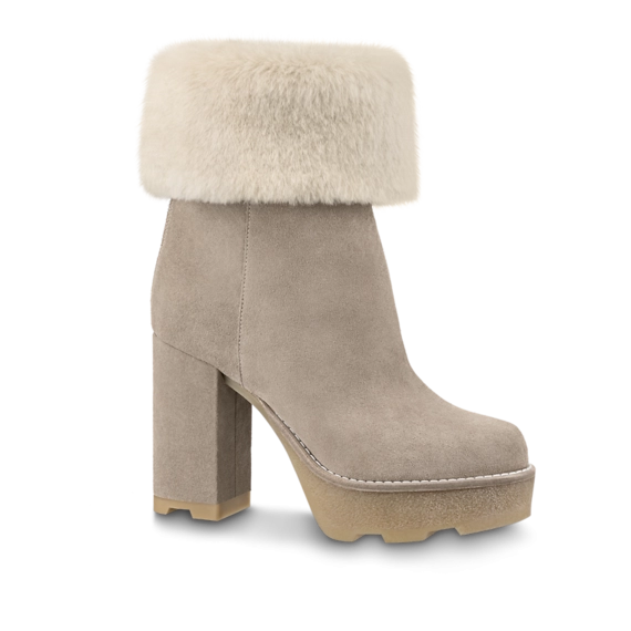 Lv Beaubourg Platform Ankle Boot for Women's - Shop Now and Get Discount!