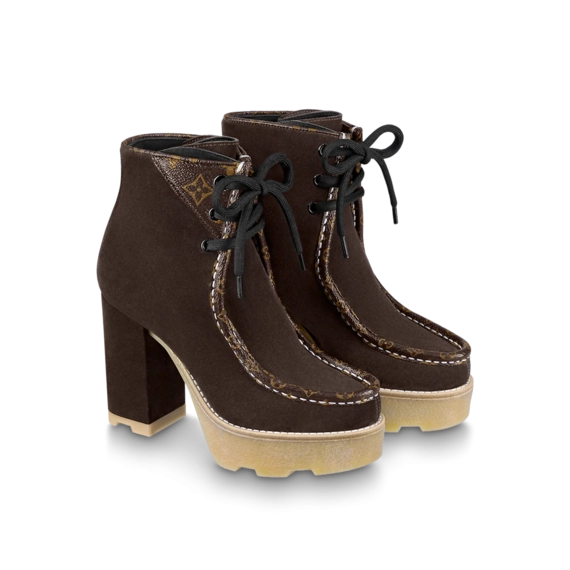 Shop Women's Lv Beaubourg Platform Ankle Boot - Get a Discount!
