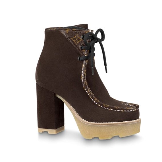 Lv Beaubourg Platform Ankle Boot for Women - Buy at Discount!
