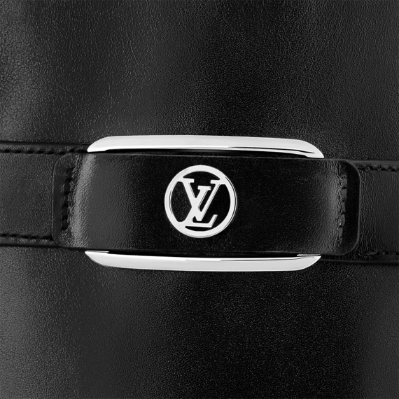 Take Advantage of the Sale on Women's Louis Vuitton Westside Flat High Boot Black!