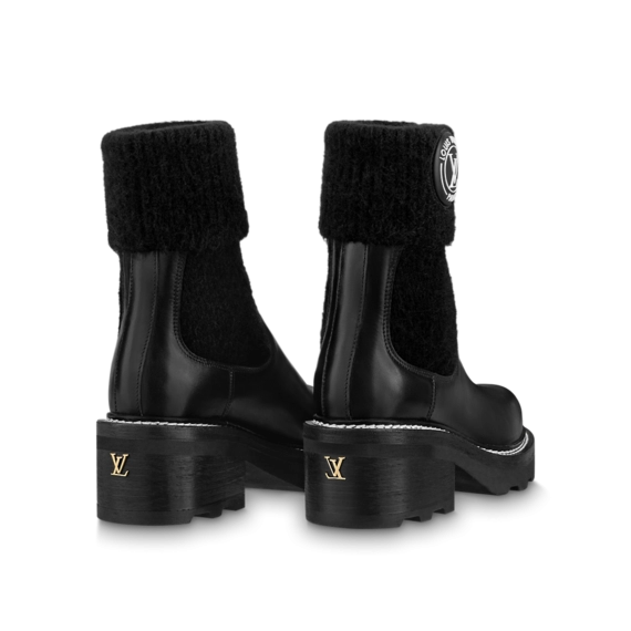 Discounted Women's Lv Beaubourg Ankle Boot Black - Buy Now!