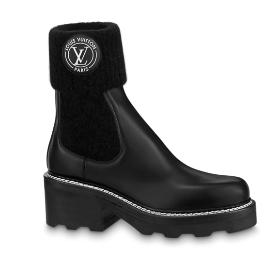 Lv Beaubourg Ankle Boot Black for Women - Buy Now at Discount!