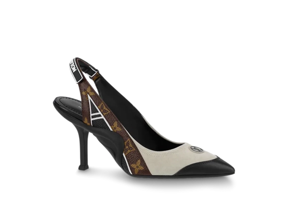 Women's Louis Vuitton Archlight Slingback Pump Light Gray On Sale At Shop