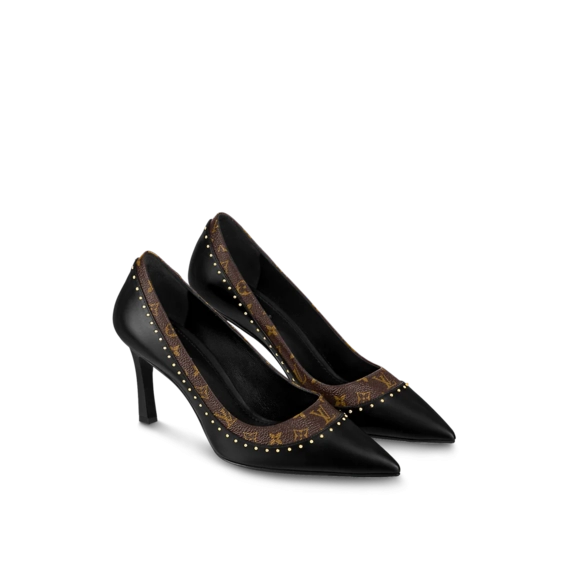 Women's Designer Shoes: Louis Vuitton Signature Pump Black