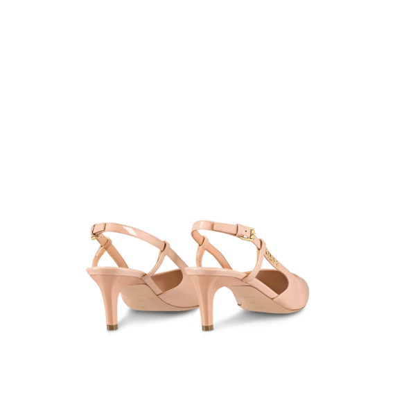 Women's Designer Shoes - Shop Louis Vuitton Signature Slingback Pump Nude Pink at Discount Price!