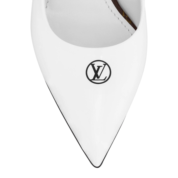 Look Elegant with Louis Vuitton Magnetic Slingback Pump White