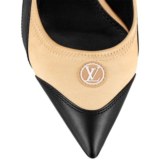 Save on Women's Designer Shoes - Louis Vuitton Archlight Slingback Pump Beige