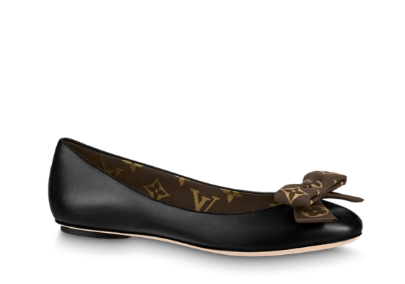 Women's Louis Vuitton Popi Flat Ballerina Monogram-nylon lining with Sale and Discounts