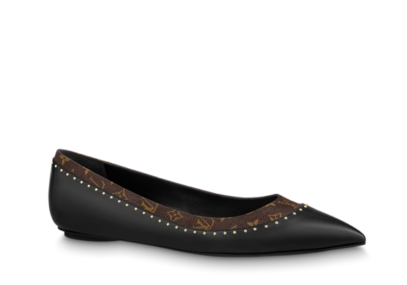 Shop Women's Louis Vuitton Signature Flat Ballerina with Sale Discount!