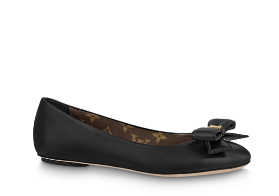 Buy Louis Vuitton Popi Flat Ballerina Black for Women's Online Shop