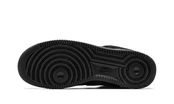 Discounted Louis Vuitton AIR FORCE 1 Low Virgil Abloh - Black/Black Men's Shoes