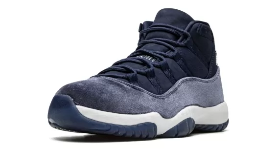 Women's Stylish Air Jordan 11 Velvet WMNS - Midnight Navy - Buy Now!