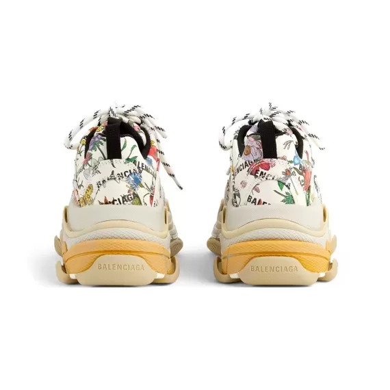 Sale on Women's Shoes - Balenciaga & Gucci Triple S - The Hacker Project Flora Print