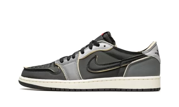 Air Jordan 1 Low OG EX - Dark Smoke Grey - Men's Sale - Get Now!