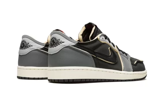 Get Women's Air Jordan 1 Low OG EX - Dark Smoke Grey On Sale Now!