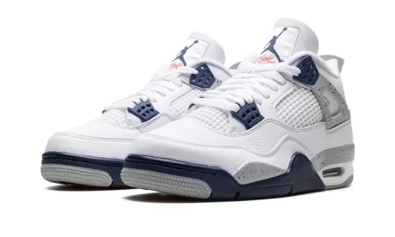 Women's Air Jordan 4 - Midnight Navy, Save Now!