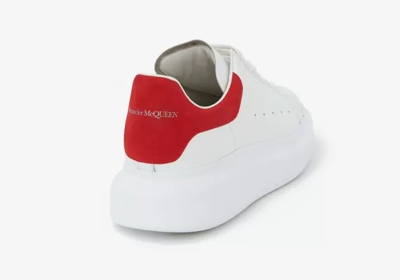 Women's Lust Red Oversized Sneaker by Alexander McQueen