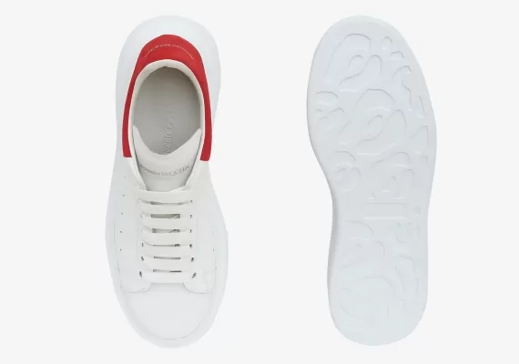 Men's Alexander McQueen Oversized Sneaker - Lust Red - Shop Now!