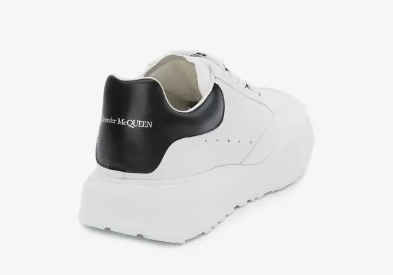 Women's Alexander McQueen Trainer White/Black - Shop Now and Enjoy Discount!