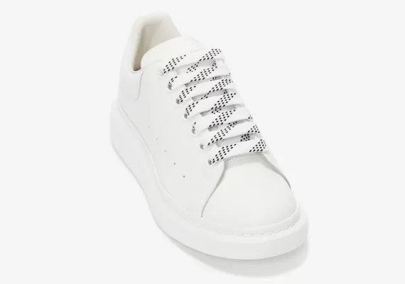 Save on Women's Alexander McQueen Oversized Sneaker White Now
