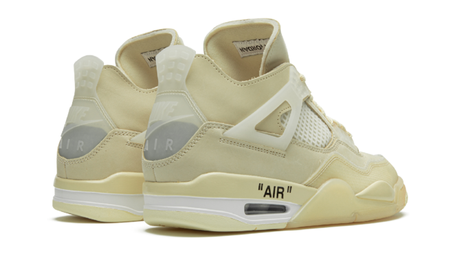 Women's Air Jordan 4 SP Off-White - Sail - Get Yours Now!